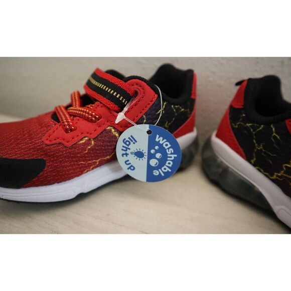 Stride Rite BB035201 Toddler Boy's Sz 7W Red M2P Lightning Sneakers - Picture 8 of 12